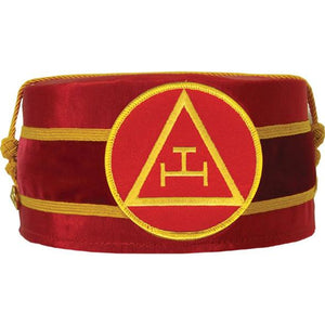 Royal Arch Masonic Triple Tau Cap Red | Regalia Lodge