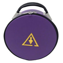 Load image into Gallery viewer, Royal &amp; Select Cryptic Masonic Hat/Cap Case Purple | Regalia Lodge