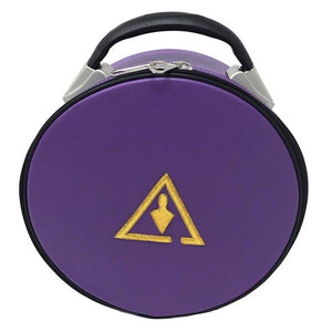 Royal & Select Cryptic Masonic Hat/Cap Case Purple | Regalia Lodge