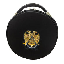 画像をギャラリービューアに読み込む, Masonic Scottish Rite Double-Eagle 32 Degrees Hat/Cap Case | Regalia Lodge