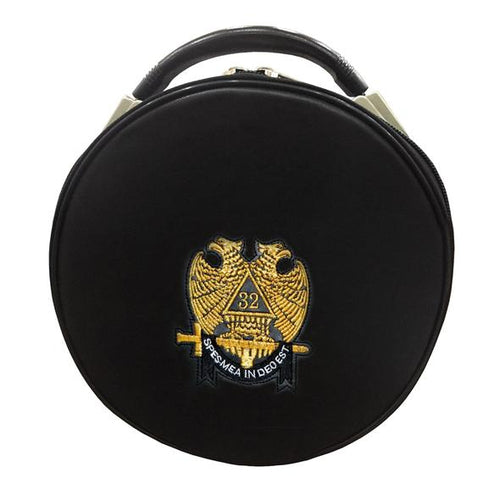 Masonic Scottish Rite Double-Eagle 32 Degrees Hat/Cap Case | Regalia Lodge