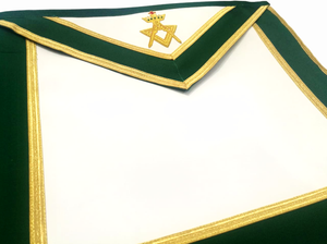 Allied Masonic Degree AMD Past Sovereign Master Apron Hand Embroidered | Regalia Lodge