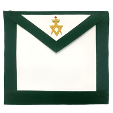 Charger l&#39;image dans la galerie, Allied Masonic Degree AMD Member Hand Embroidered Apron | Regalia Lodge