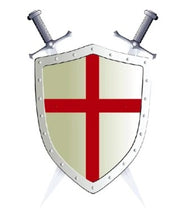 Load image into Gallery viewer, Knights Templar Shield Flag | Regalia Lodge