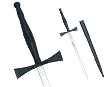 Load image into Gallery viewer, Masonic Dagger with Black Hilt and Black Scabbard + Free Case | Regalia Lodge