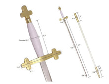 Load image into Gallery viewer, Masonic Sword White Hilt and White Scabbard 35 3/4&quot; + Free Case | Regalia Lodge