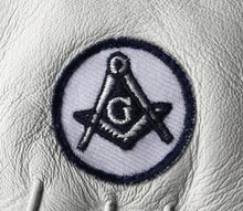 Load image into Gallery viewer, Soft Leather Masonic Gloves with Embroidery | Regalia Lodge