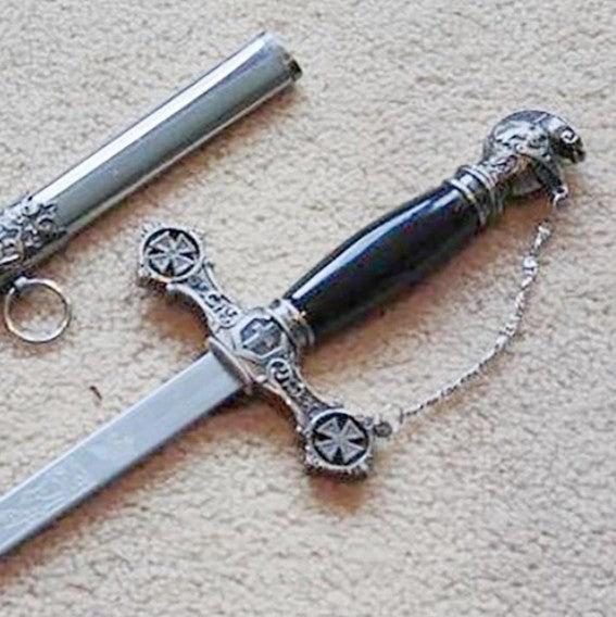Knights of St. John Cross Masonic Sword Scabbard 38