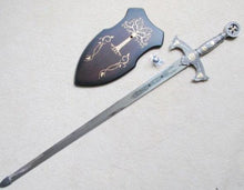 Charger l&#39;image dans la galerie, 12th Century Espada Knights Templar Sword W/ Plaque 48&quot; | Regalia Lodge