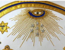 Load image into Gallery viewer, Bro. George Washington Masonic Apron Hand Embroidered Masterpiece | Regalia Lodge