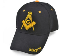 Load image into Gallery viewer, Embroidery Masonic Baseball Cap | Regalia Lodge