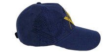 Load image into Gallery viewer, Embroidered Masonic Shadow Blue Baseball Cap | Regalia Lodge