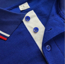 画像をギャラリービューアに読み込む, Polo Shirt with Square Compass Embroidery Logo [Black, Grey, Blue] | Regalia Lodge