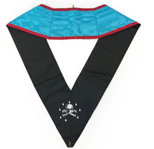 Load image into Gallery viewer, High Quality Masonic Memphis Misraim Officer&#39;s collar Machine Embroided | Regalia Lodge
