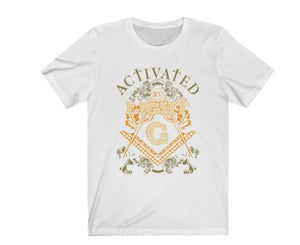 Activated by Light Masonic T-Shirt | Regalia Lodge