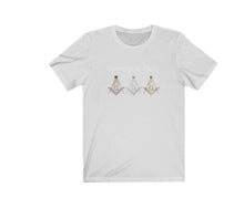 Cargar imagen en el visor de la galería, Counting To Three Masonic T-Shirt | Regalia Lodge