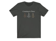 Carica l&#39;immagine nel visualizzatore di Gallery, Counting To Three Masonic T-Shirt | Regalia Lodge