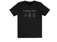 Carica l&#39;immagine nel visualizzatore di Gallery, Counting To Three Masonic T-Shirt | Regalia Lodge