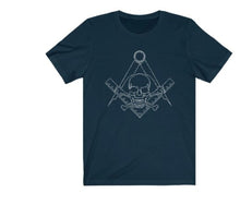 Afbeelding in Gallery-weergave laden, Skull &amp; Bones Widow&#39;s Son Masonic T-Shirt | Regalia Lodge