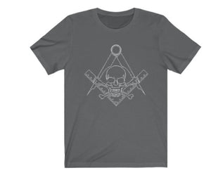 Skull & Bones Widow's Son Masonic T-Shirt | Regalia Lodge