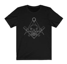 Load image into Gallery viewer, Skull &amp; Bones Widow&#39;s Son Masonic T-Shirt | Regalia Lodge