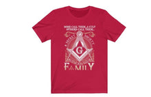 画像をギャラリービューアに読み込む, I Call Them Family Masonic T-Shirt | Regalia Lodge