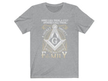 Carica l&#39;immagine nel visualizzatore di Gallery, I Call Them Family Masonic T-Shirt | Regalia Lodge