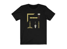 画像をギャラリービューアに読み込む, Masonic Tools T-Shirt | Regalia Lodge