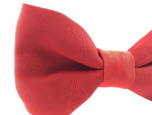 Cargar imagen en el visor de la galería, Masonic Bow Tie Red | Regalia Lodge
