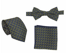 Carica l&#39;immagine nel visualizzatore di Gallery, Masonic Regalia Tie, Bow Tie and Handkerchief Set | Regalia Lodge