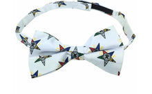 Charger l&#39;image dans la galerie, High Quality 100% Silk Masonic Order of Eastern Star Bow Tie | Regalia Lodge