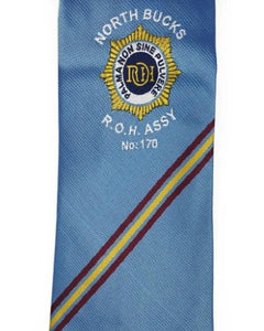 Masonic Blue Tie with lodge logo | Regalia Lodge