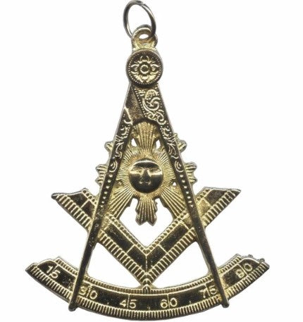 Masonic Gold Regalia Collar Jewel - Past Master | Regalia Lodge