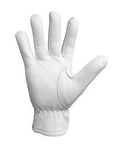 Masonic White Soft Leather Gloves With Square and compass | Regalia Lodge