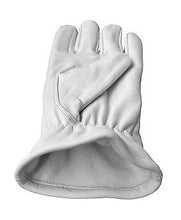 Cargar imagen en el visor de la galería, Masonic White Soft Leather Gloves With Square and compass | Regalia Lodge