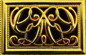 Grand Lodge - Rhinestones Chain Collar - Gold/Silver on Red Velvet | Regalia Lodge