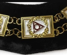 LOCOP Chain Collar - Gold/Silver on Black + Free Case | Regalia Lodge
