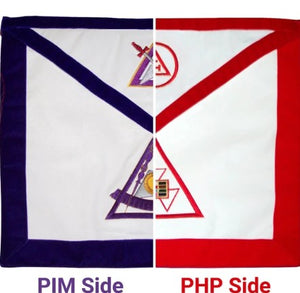 PHP / PIM York Rite Apron Reversible Double-Sided | Regalia Lodge