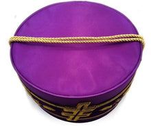Load image into Gallery viewer, 33rd Degree Scottish Rite Purple Cap Bullion Hand Embroidery | Regalia Lodge