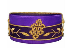Cargar imagen en el visor de la galería, 33rd Degree Scottish Rite Purple Cap | Regalia Lodge