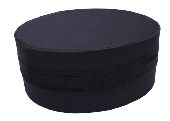 Masonic Black Cap with Black Braid | Regalia Lodge
