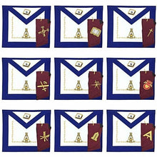 Charger l&#39;image dans la galerie, Masonic Regalia 14th Degree Officers Apron and Collar Set | Regalia Lodge
