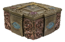 Carica l&#39;immagine nel visualizzatore di Gallery, Masonic Small Decorative Box Jewelry Trinket 4&quot; Long-Masonic Decorative Box for Masons