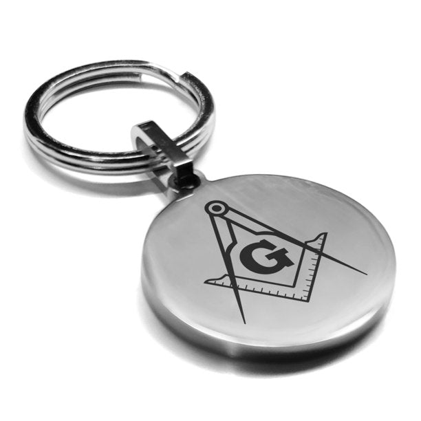 - Masonic Keychains - Freemason Keychain - Black Masonic Pendant Key Rings - Freemasons Masonic Key ring A great gift for masons -  masonic desk items