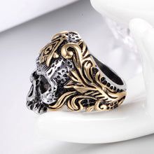 Load image into Gallery viewer, Punk Stainless Steel Men&#39;s Masonic Ring Fashion Ring masons Symbol Compass G Ring Ring