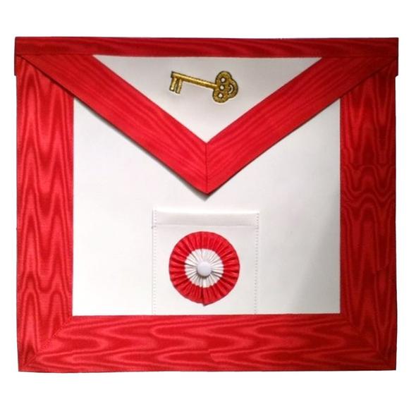 Masonic Scottish Rite leather Masonic apron - AASR - 7th degree | Regalia Lodge