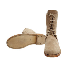 Load image into Gallery viewer, Men&#39;s Colonial Ankle High shoes Lace-up Leather Boots - Men&#39;s civil war Shoes &amp; Boots  civil war boots Confederate Shoes  civil war boots for sale civil war cavalry boots Shoes Civil War Costumes for sale Shoes Knee flap Leather long boots Cowboy shoes Leather shoes US civil war Mens shoes History shoes mittelalter stiefel medieval boots women renaissance boots medieval shoes women cowboy boots&quot;