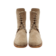 Load image into Gallery viewer, Men&#39;s Colonial Ankle High shoes Lace-up Leather Boots - Men&#39;s civil war Shoes &amp; Boots  civil war boots Confederate Shoes  civil war boots for sale civil war cavalry boots Shoes Civil War Costumes for sale Shoes Knee flap Leather long boots Cowboy shoes Leather shoes US civil war Mens shoes History shoes mittelalter stiefel medieval boots women renaissance boots medieval shoes women cowboy boots&quot;