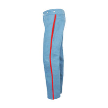 Charger l&#39;image dans la galerie, Civil War sky blue cavalry Wool Pants with 0.5 inch trim- All Sizes Available- Civil War Trouser 