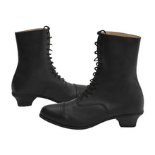 Load image into Gallery viewer, Ladies Derby Ankle High Boots - Men&#39;s civil war Shoes &amp; Boots - civil war boots Confederate Shoes  civil war boots for sale civil war cavalry boots Shoes Civil War Costumes for sale Shoes Knee flap Leather long boots Cowboy shoes Leather shoes US civil war Mens shoes History shoes mittelalter stiefel medieval boots women renaissance boots medieval shoes women cowboy boots&quot;